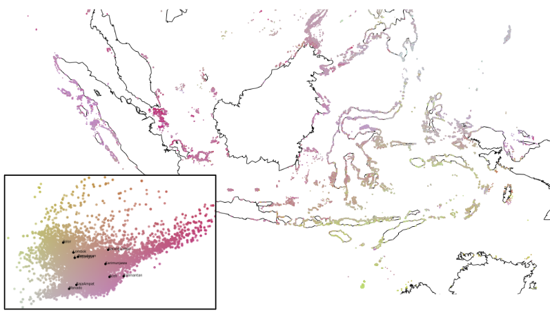 Characterizing environmental PC space